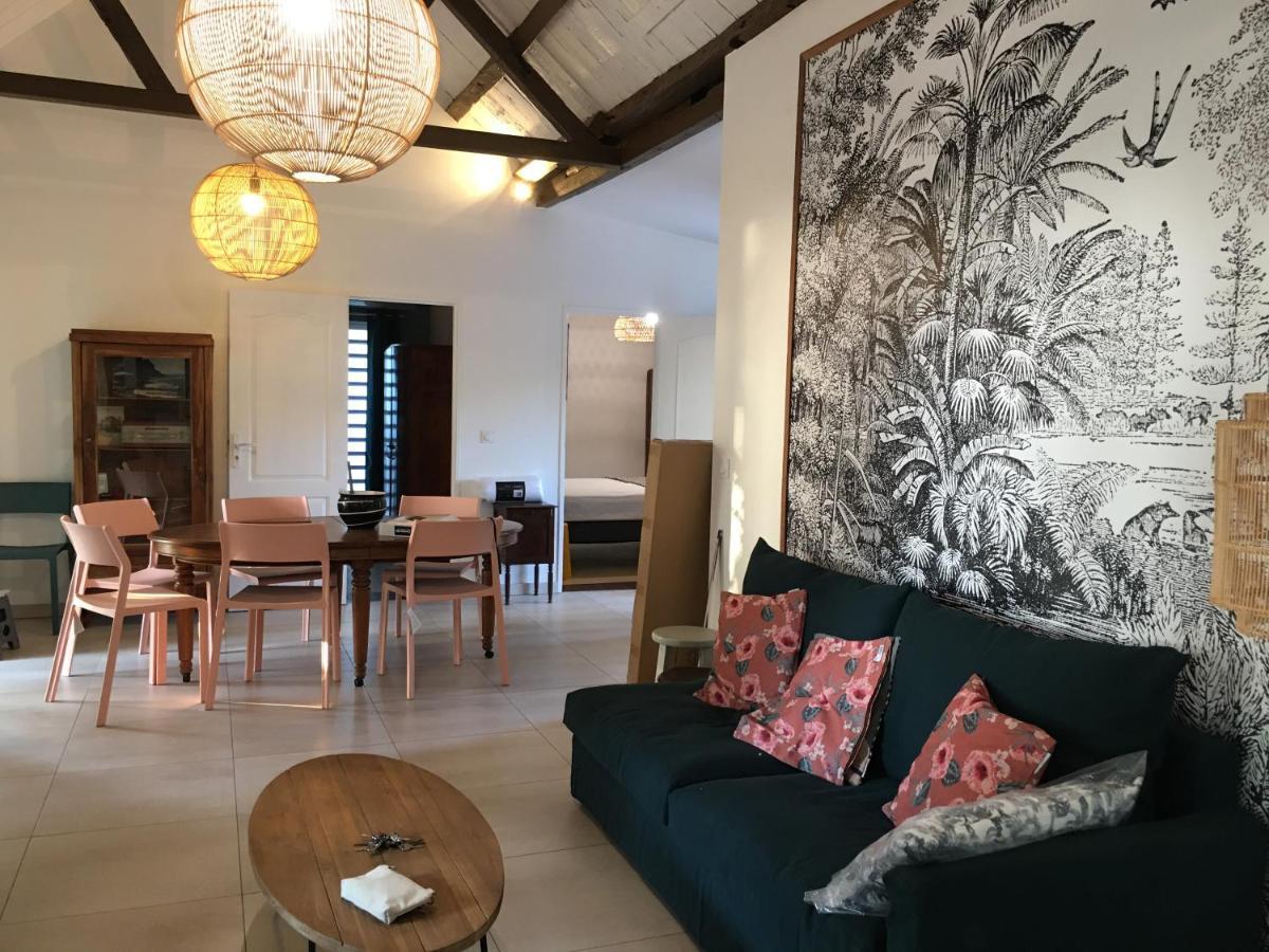 Jolie Creole- Villa Sur Le Lagon La Saline Le Bains Exteriér fotografie